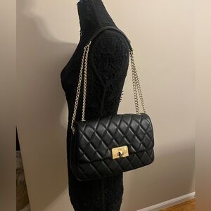 Kate Spade Carey Med Flap Quilted Chain Shoulder Bag